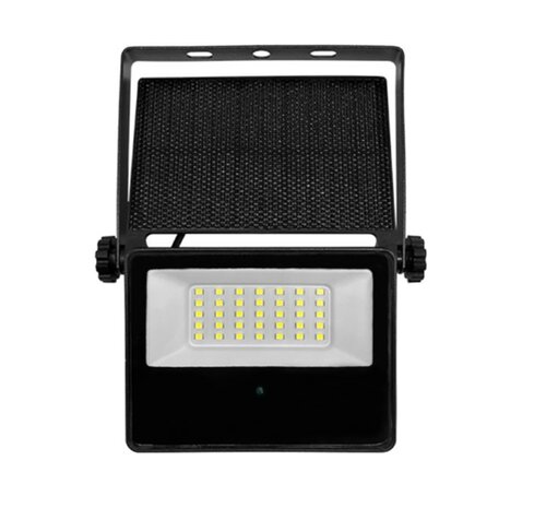 SOLAR LED VERSTRALER MET SENSOR 15W 1300LM 6500K 