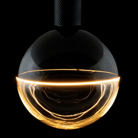 SEGULA LED 2TONE GLOBE 188 BLACK-CLEAR E27 6W 1900K 