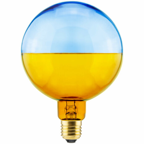 SEGULA LED 2TONE GLOBE 127 AMBER-COOL BLUE E27 5W 1900K 