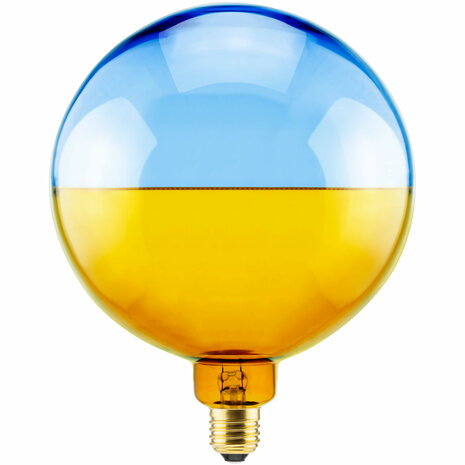 SEGULA LED 2TONE GLOBE 188 AMBER-COOL BLUE E27 6W 1900K 