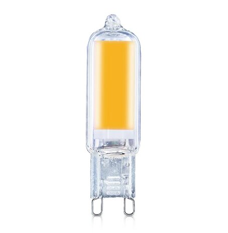 LED G9 GU9 LAMP GLASS 230V 3W=30W 300LM WARM WIT 3000K