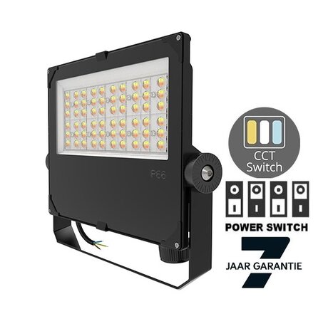 LED VERSTRALER AURUS IP66 100W/80W/60W CCT-SWITCH