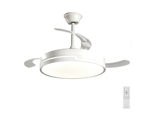LED PLAFONDVENTILATOR 230V 36W 3750LM DIMBAAR 2700K/6500K