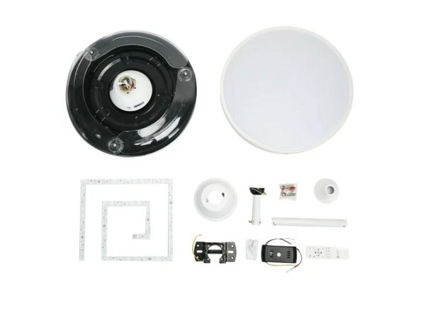 LED PLAFONDVENTILATOR 230V 36W 3750LM DIMBAAR 2700K/6500K