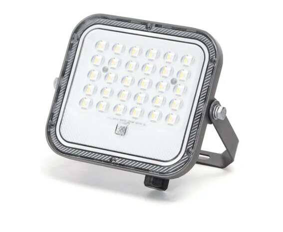 SOLAR LED VERSTRALER RGB+W & DIMBAAR 50W + REMOTE 