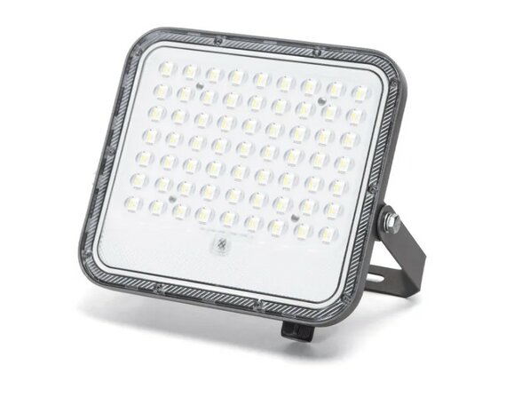 SOLAR LED VERSTRALER RGB+W & DIMBAAR 100W + REMOTE 