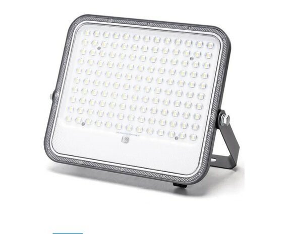 SOLAR LED VERSTRALER RGB+W & DIMBAAR 200W + REMOTE 