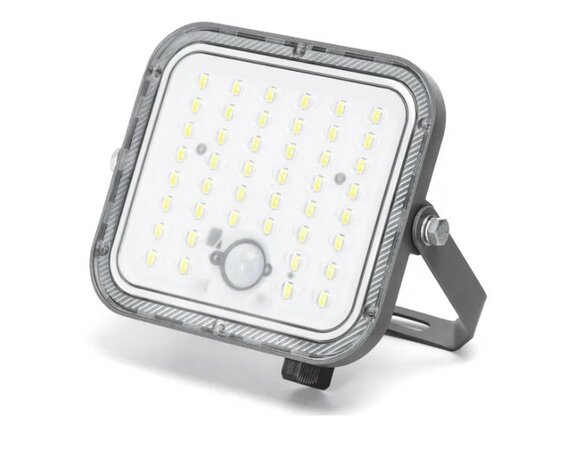 SOLAR LED VERSTRALER MET PIR SENSOR & REMOTE 80W 800LM 6500K 