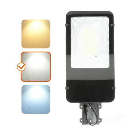 SOLAR LED STRAATLAMP SENSOR/REMOTE IP54 1100LM 4000K 