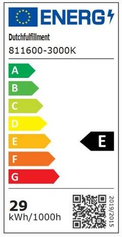 LED LOUVRE PANEEL ZWART 60X60CM UGR-16 POWER & CCT-SWITCH 