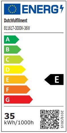 LED LOUVRE PANEEL ZWART 120X30CM UGR-16 POWER & CCT-SWITCH 