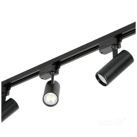 1-FASE TRACK SET NEXTRACK BLACK 1-METER - 4 X RAILSPOTS 