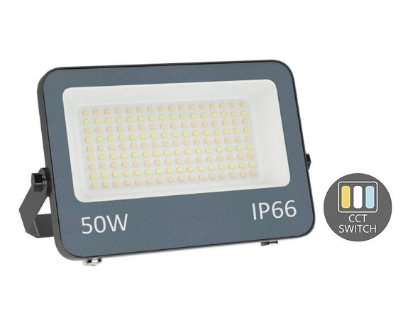 LED VERSTRALER ISTOS IP66 50W 5000LM CCT-SWITCH