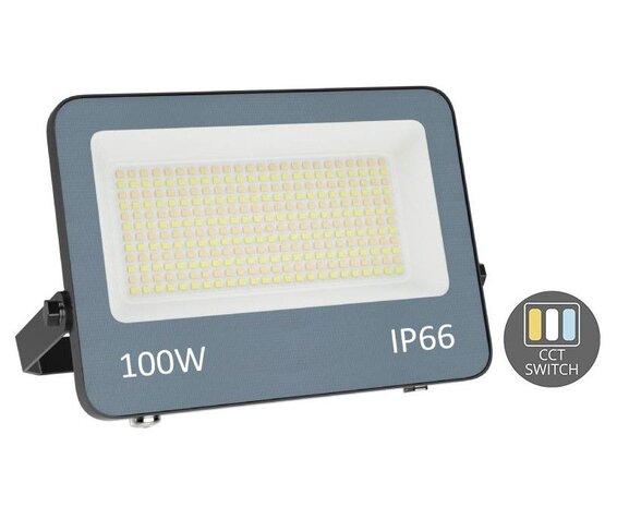 LED VERSTRALER ISTOS IP66 100W 10.000LM CCT-SWITCH