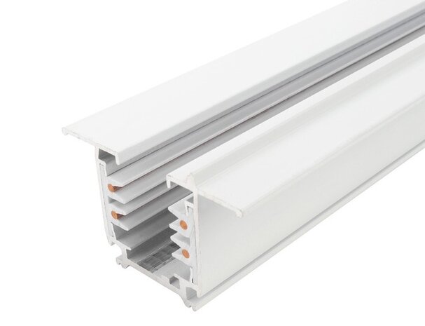 INBOUW 3-FASE RAIL TRACK WIT INBOUW 1-METER - 2-METER OF 3-METER