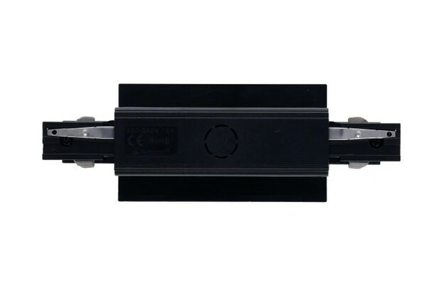I-CONNECTOR VOOR INBOUW 3-FASE RAIL WIT OF ZWART