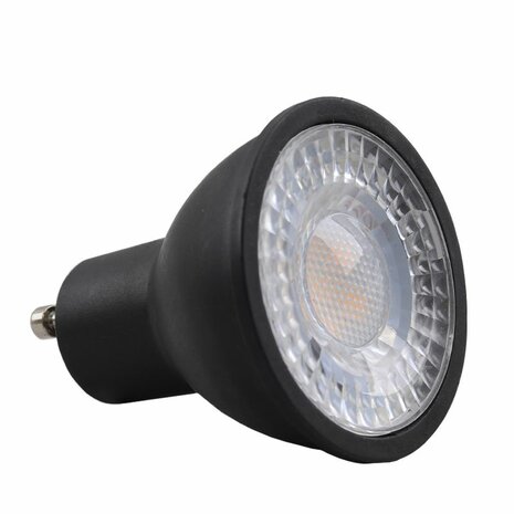 LED SPOT ZWART DIMBAAR 230V GU10 60° 3W 248LM 