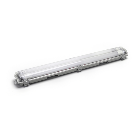 LED TL ARMATUUR IP65 DUBBEL 60CM 230V 18W 2160LM 4000K