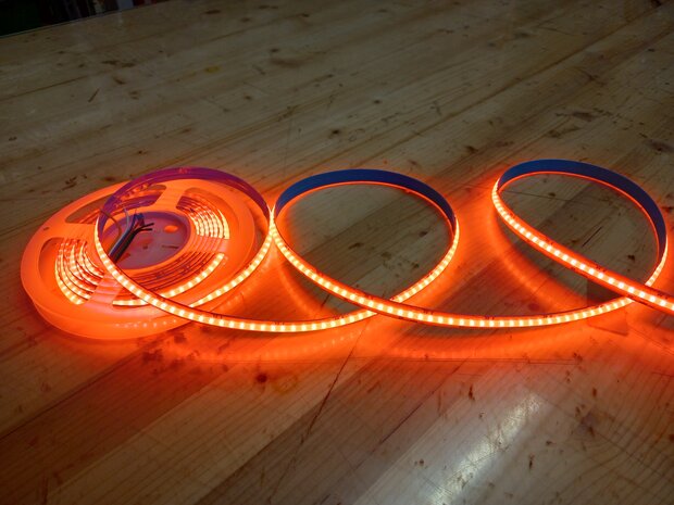 RGB+CCT COB LED STRIP 24V/DC 560LED/M. 15W/M. MULTICOLOR & 2700K-6500K 