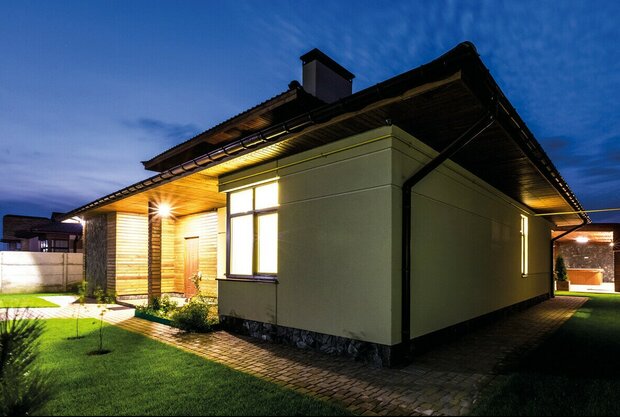 LED VERSTRALER MET SENSOR 230V 50W 3000K/4000K/6500K