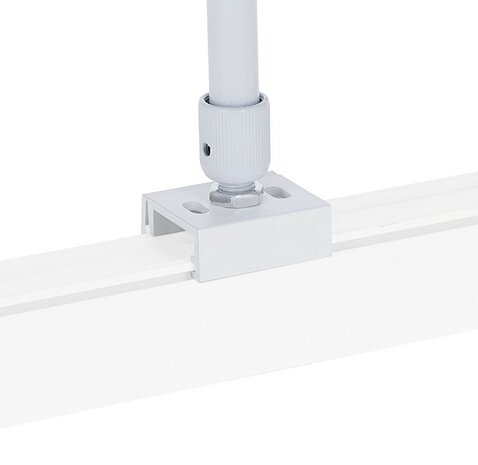 OPHANGSYSTEEM-SET 3-FASE RAILS 30CM/60CM WIT OF ZWART