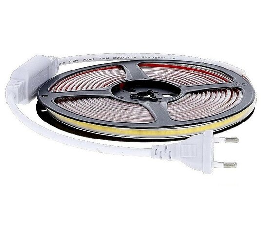 COB LED STRIP 230V IP65 4-METER 2700K WARM WIT 