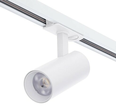 1-FASE LED RAILSPOT WIT DIMBAAR 230V 10W 770LM CCT SWITCH