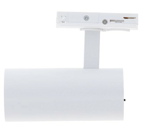 1-FASE LED RAILSPOT WIT DIMBAAR 230V 10W 770LM CCT SWITCH