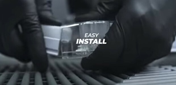 LED HEXAGON 14 HONINGRATEN 3-STEP DIM COMPLEET SET KOEL WIT 