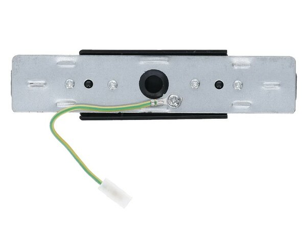 MIDDENVOEDING CONNECTOR VOOR 1-FASE RAILS WIT OF ZWART