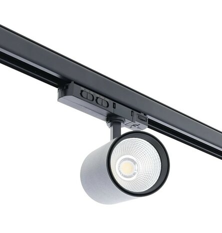 LED 3-FASE RAILSPOT DIM POWER- & CCT-SWITCH BLACK 