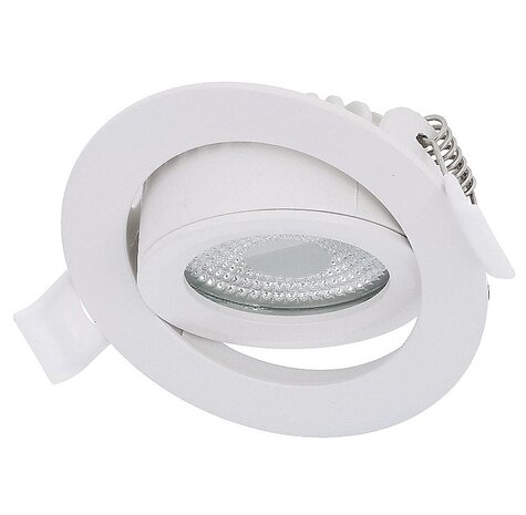 LED INBOUWSPOT SLIM IP65 DIMBAAR & CCT-SWITCH 6W 400LM WIT 
