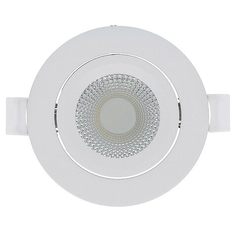 LED INBOUWSPOT SLIM IP65 DIMBAAR & CCT-SWITCH 6W 400LM WIT 