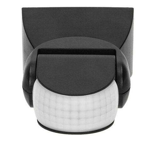 LED BEWEGINGSMELDER IP65 230V 5-1200W 180&deg; 12M REIKWIJDTE