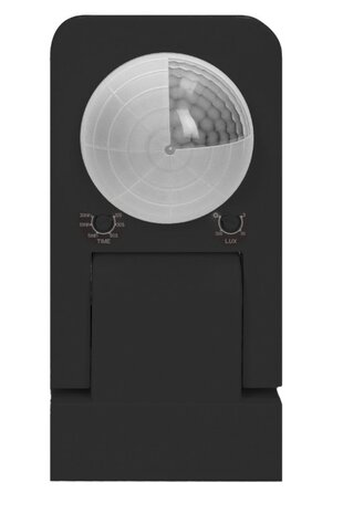 LED BEWEGINGS- & AANWEZIGHEIDSSENSOR IP65 360° 20M REIKWIJDTE