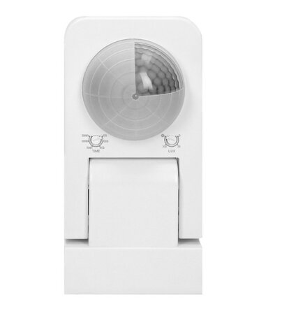 LED BEWEGINGS- & AANWEZIGHEIDSSENSOR IP65 360° 20M REIKWIJDTE