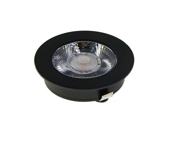 LED MEUBELSPOT ZWART IP44 12V/DC 3W 240LM 2700K WARM WIT
