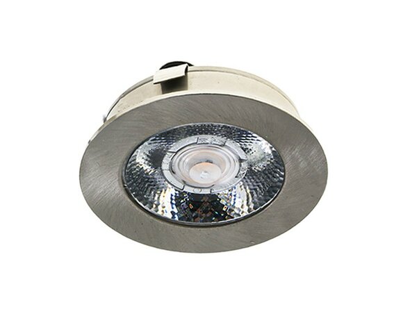 LED MEUBELSPOT ALU IP44 12V/DC 3W 240LM 2700K WARM WIT