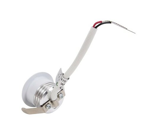 LED MINI INBOUWSPOT WIT DIMBAAR IP44 230V 1,5W 87LM WARM WIT