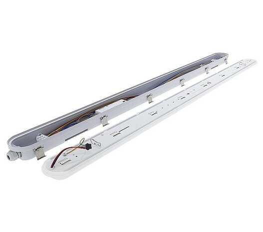 LED BATTEN 120CM PHILIPS&reg; DRIVER IP65 IK08 POWER & CCT-SWITCH 