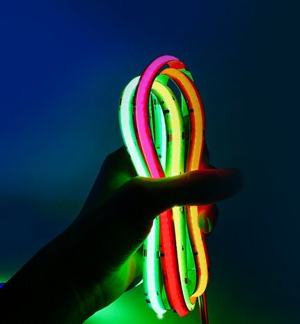 COB LED STRIP MAGIC RGB 420L/M. 24V/DC 14W/M. RGB MAGIC MULTICOLOR