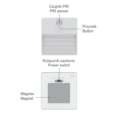 LED ACCU RGBW WANDLAMP LUMINA POP DIMBAAR SENSOR 