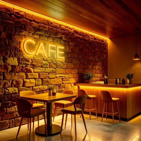 LED NEON STRIP IP65 6x12MM 25M 24V/DC 13W/M 2400K AMBER 