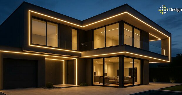 LED NEON FLEX STRIP IP65 6x12MM 25M 24V/DC 12W/M 3000K WARM WIT