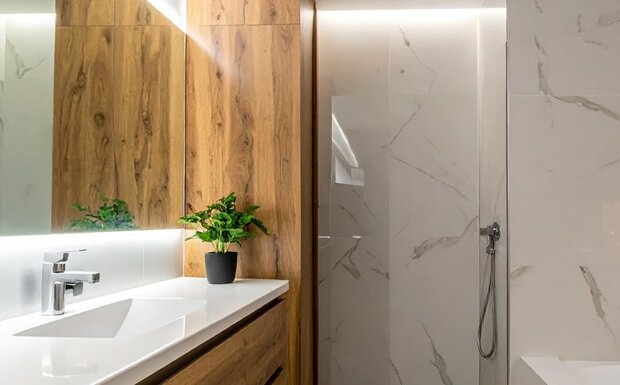 LED NEON FLEX STRIP SPOTLESS IP65 24V/DC 12W/M 6000K KOEL WIT