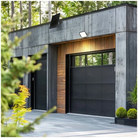 SOLAR LED VERSTRALER SENSOR DIM & 2CCT REMOTE 4800LM 30W