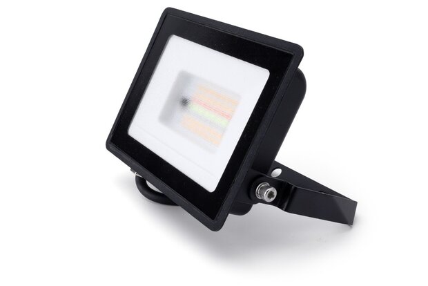 RGB+W LED VERSTRALER + REMOTE IP65 20W MULTICOLOR & WARM WIT 