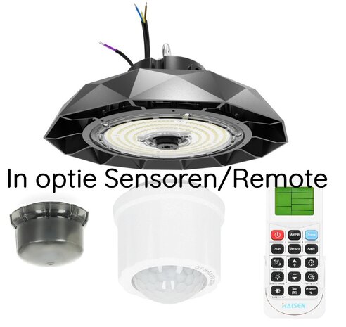 LED HIGH BAY ANICA SENSOR-READY 200W IP65 IK09 36000LM 4000K