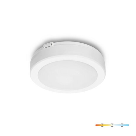 LED PLAFONDLAMP NAIROS WHITE IP65 IK08 230V 12W 1841LM CCT