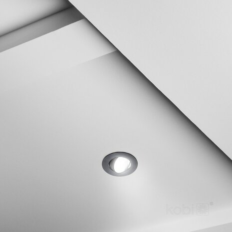 LED INBOUWSPOT ECO ZWART POWER- & CCT-SWITCH IP20